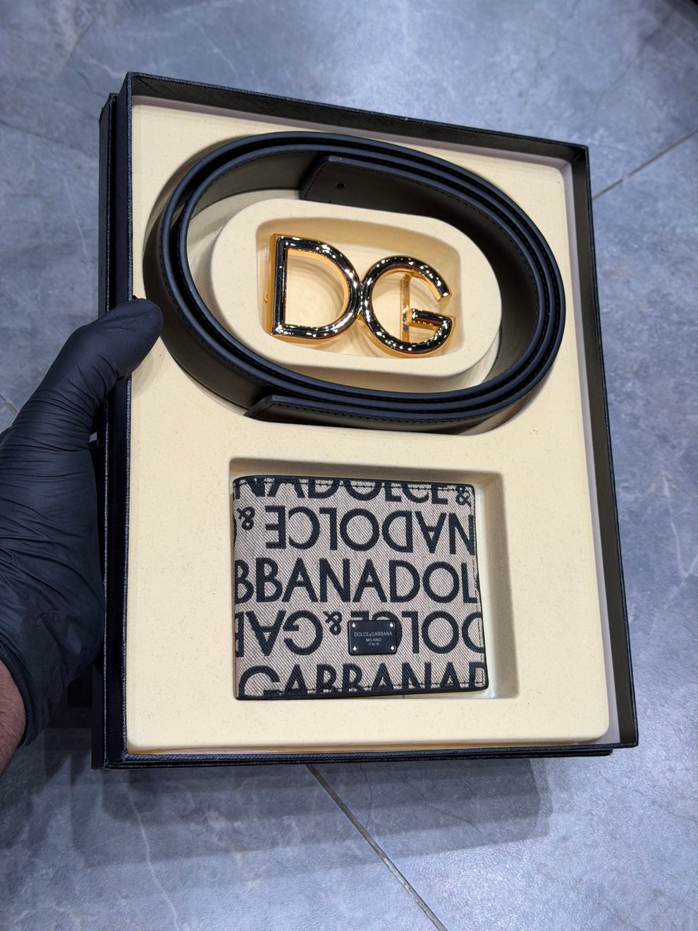 D&G Wallet and Belt