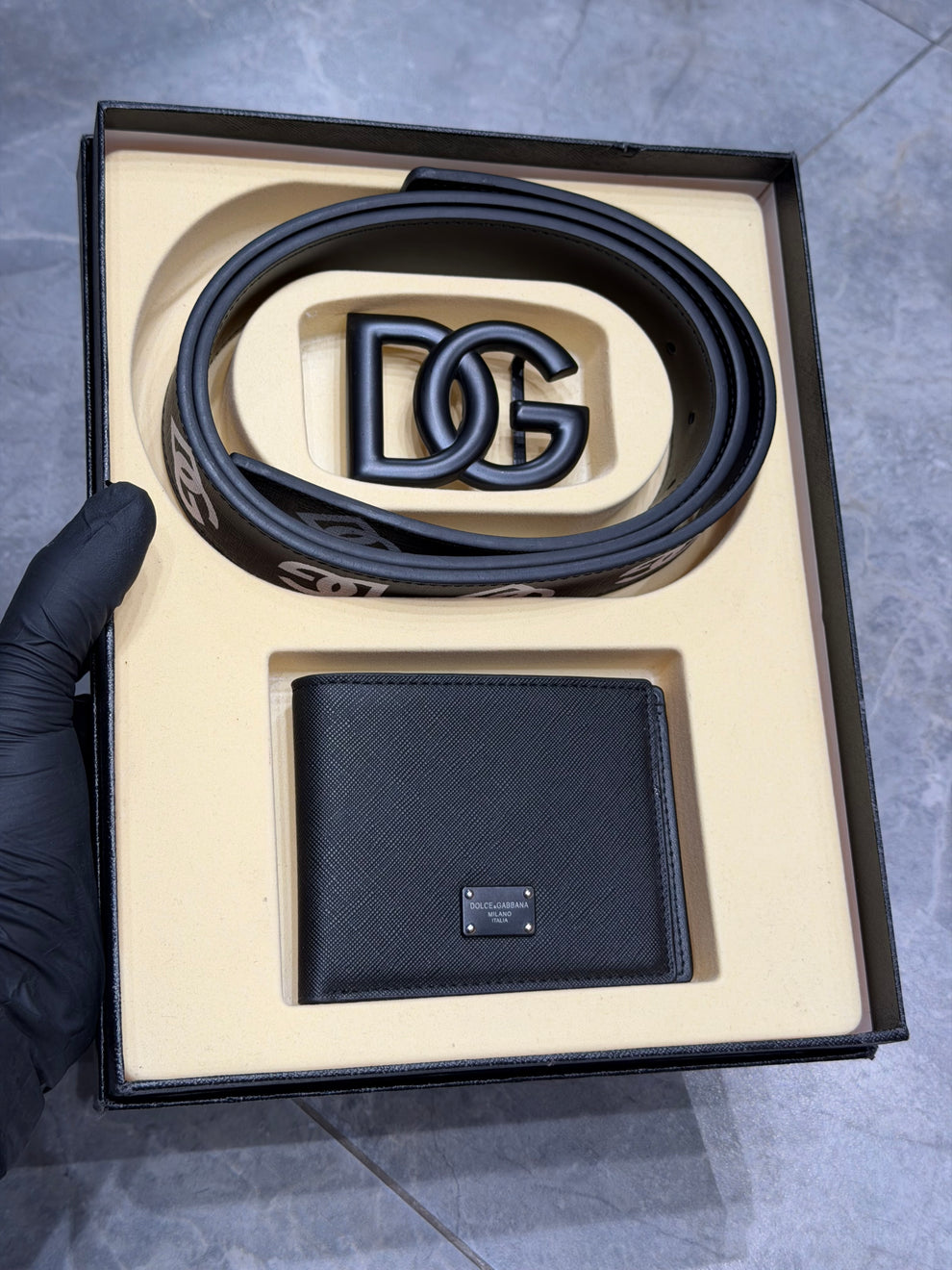 D&G Wallet and Belt