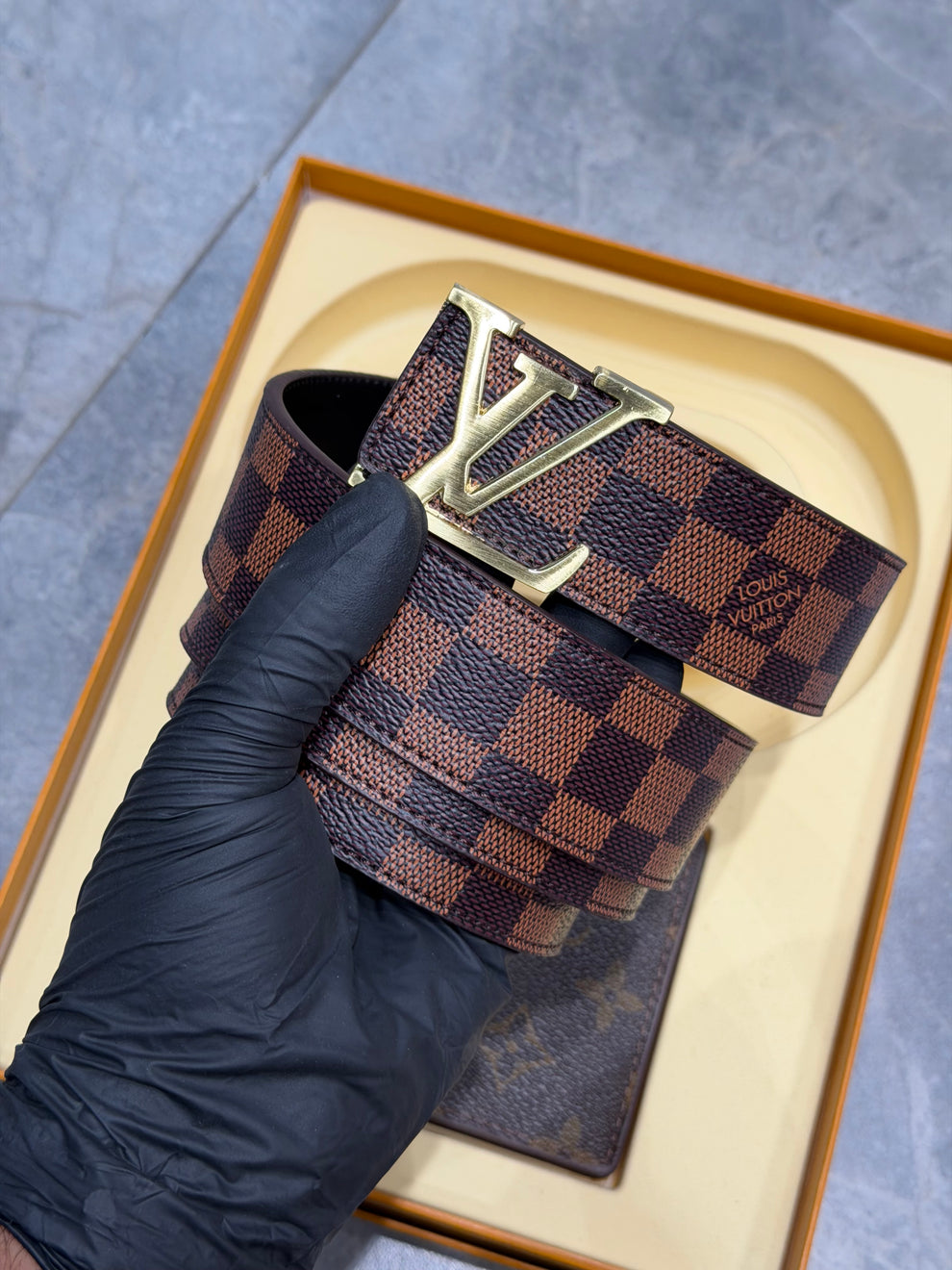 LV Wallet and Belt