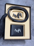 Amiri Wallet and Belt