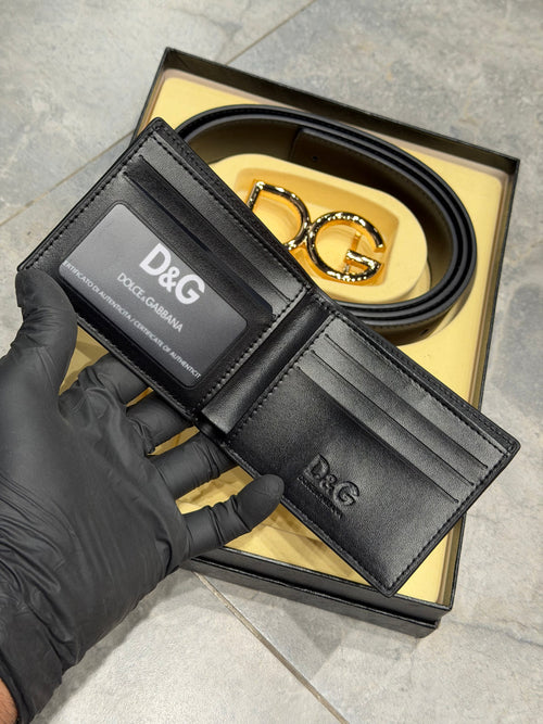 D&G Wallet and Belt