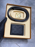 LV Wallet and Belt