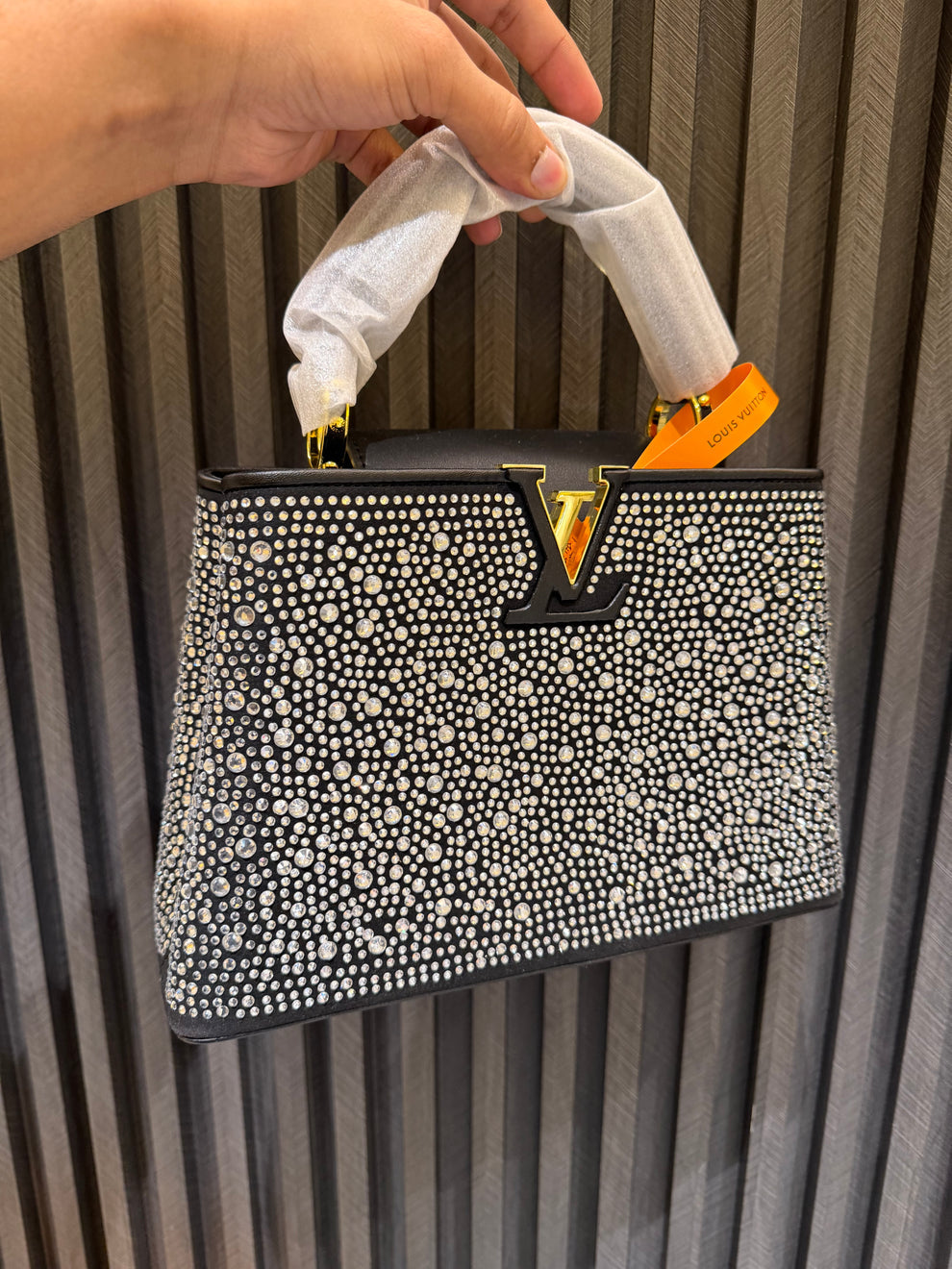 LV Ladies HandBag Stoned