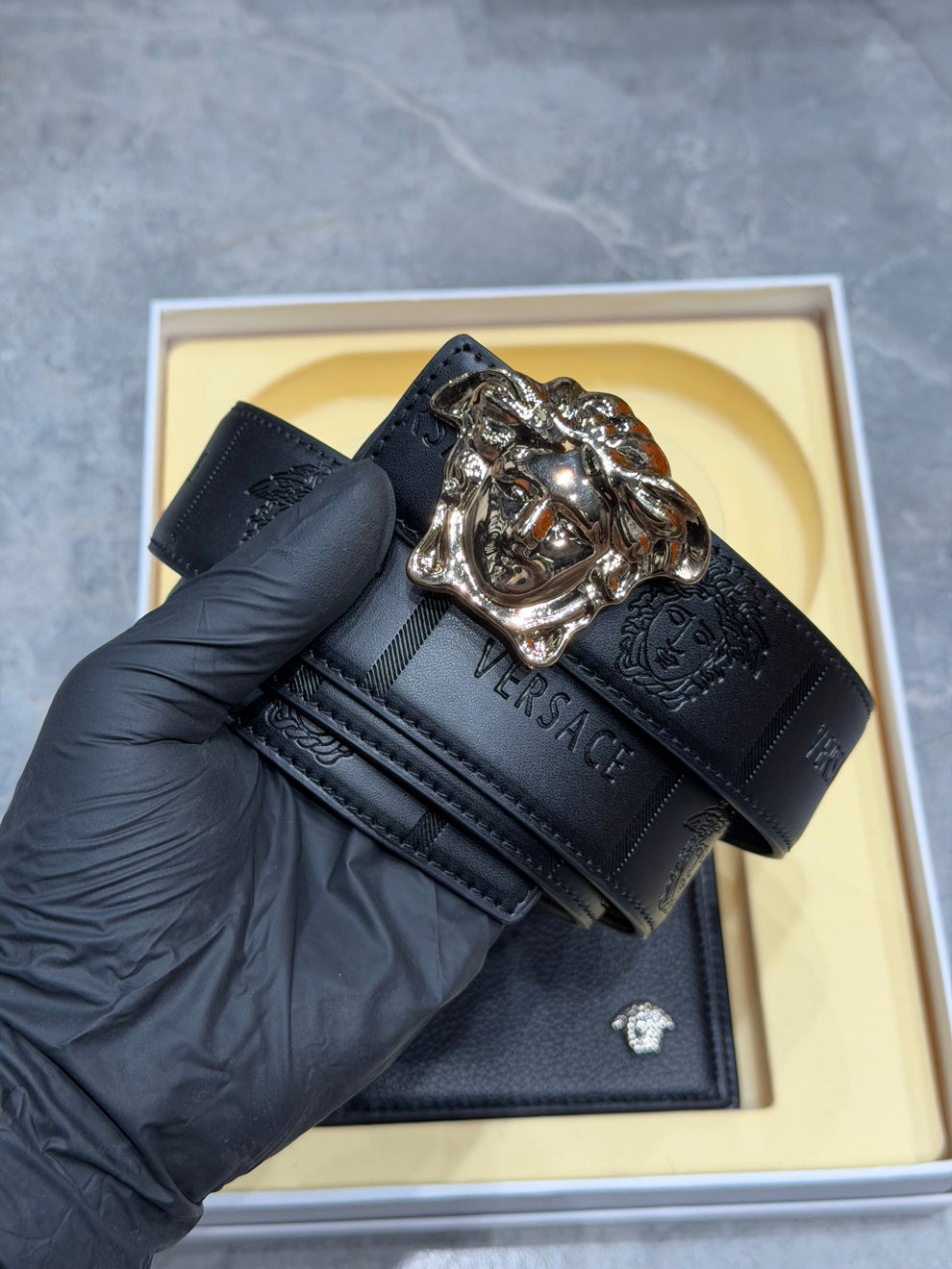 Versace Wallet and Belt